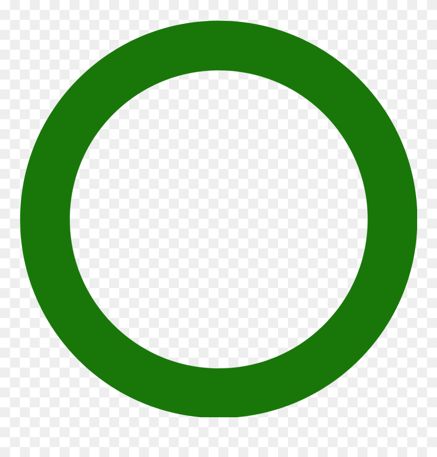 Green Circle Sign Png Clipart