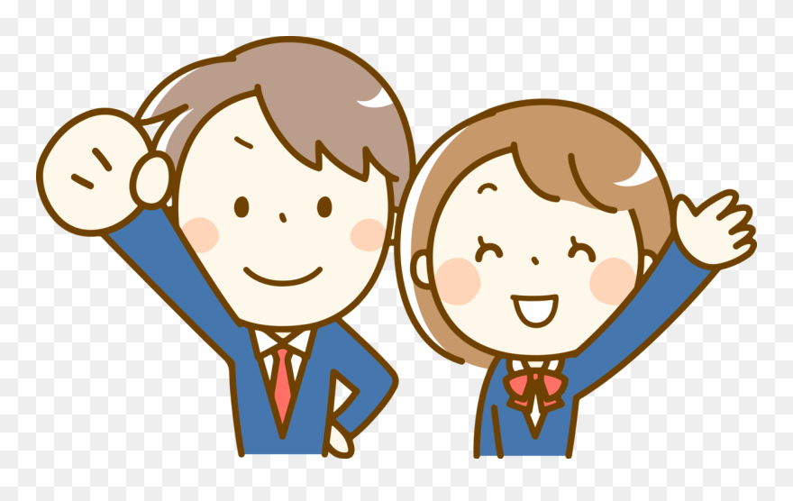 Facial - School Uniform Clipart Black And White - Png Download