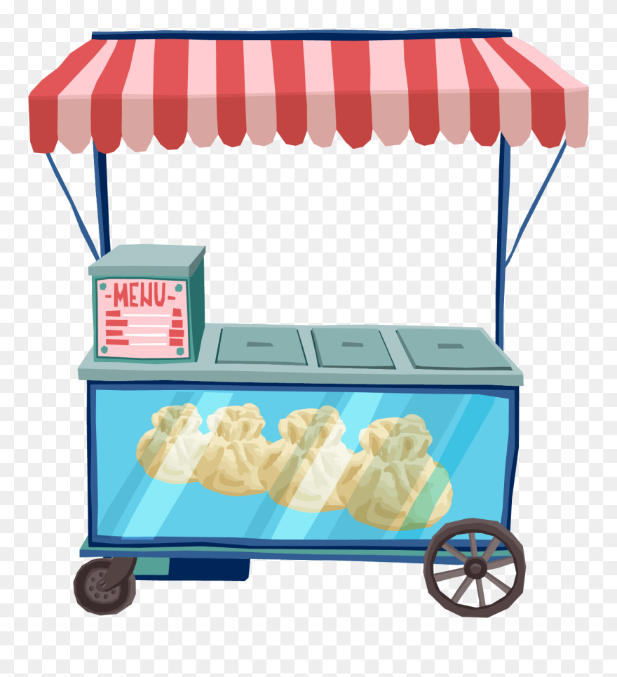 Street Food Cart Transparent Clipart (5487094) PinClipart