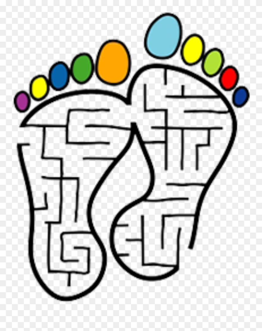 Thinking Feet Clipart