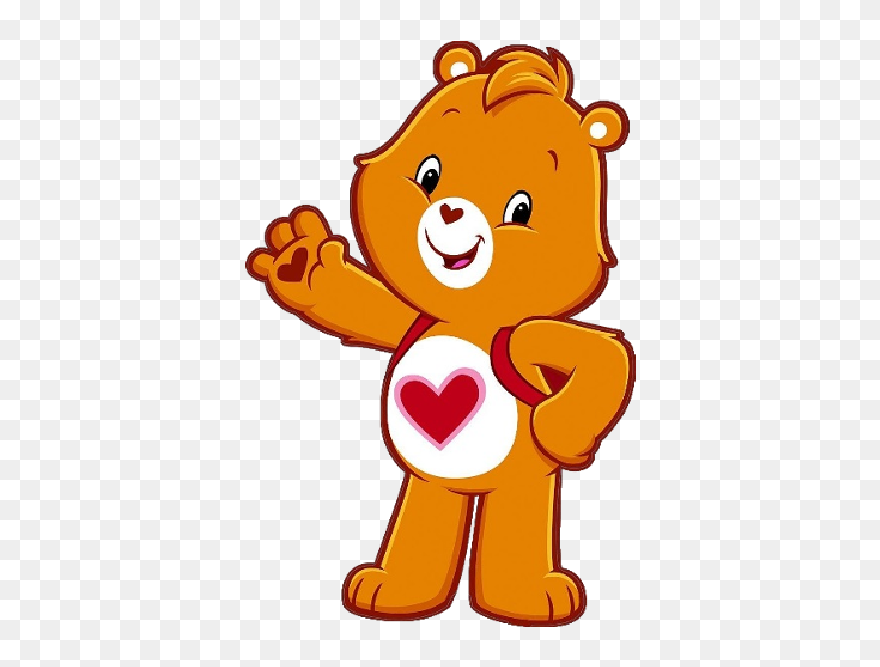 Care Bears Tenderheart Bear Cheer Bear - Care Bears Adventures In Care A Lot Tenderheart Clipart