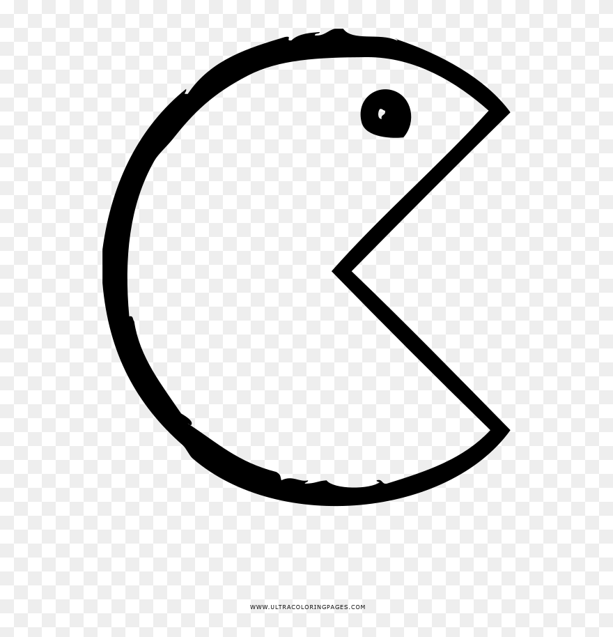 Coloring Book Coloring Book Pacman Page Ultra Pages - Line Art Clipart
