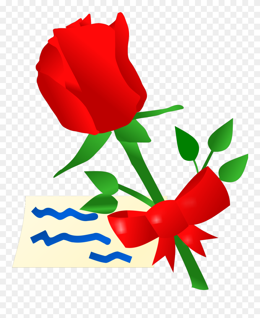 Flower Red Rose Animations Clipart