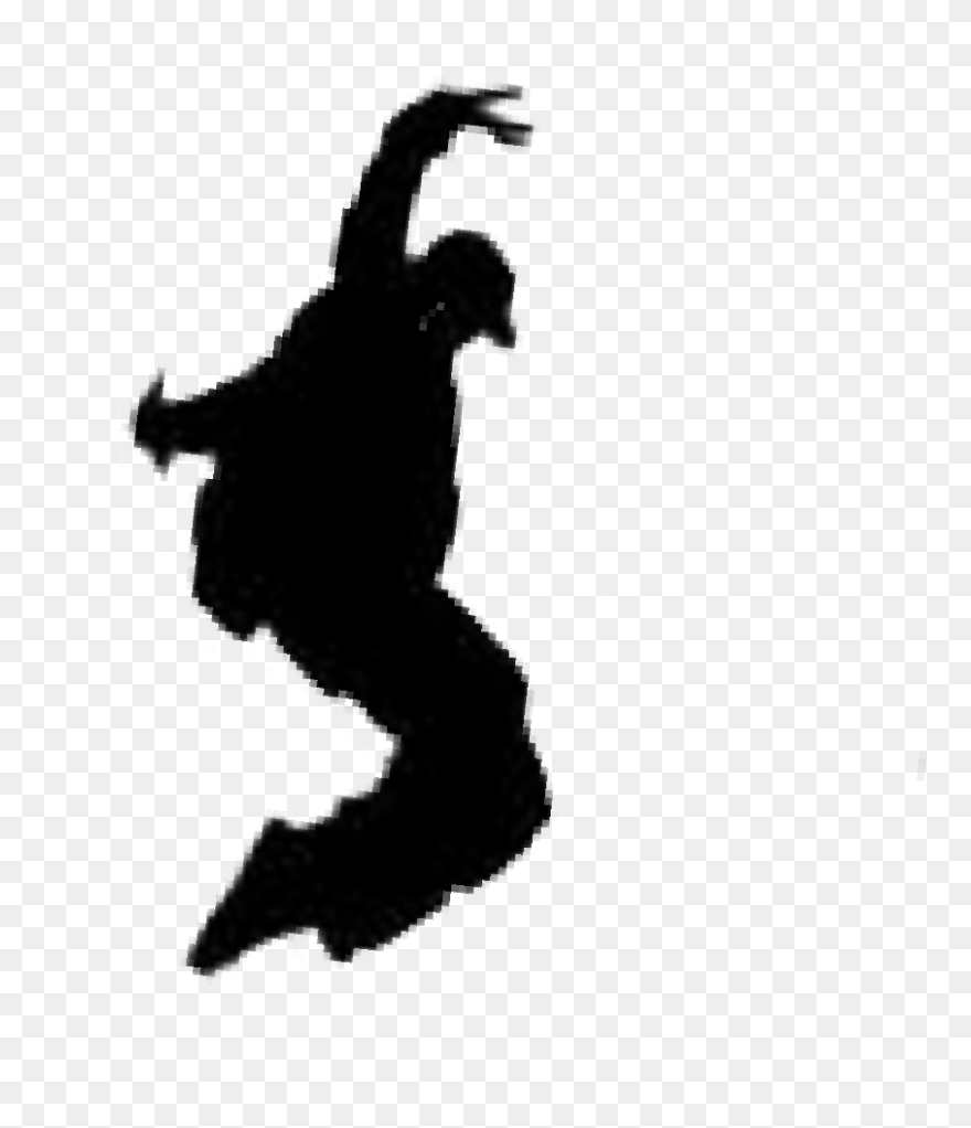 Hip Hop Dancer Silhouette Clipart , Png Download - Silhouette Transparent Png