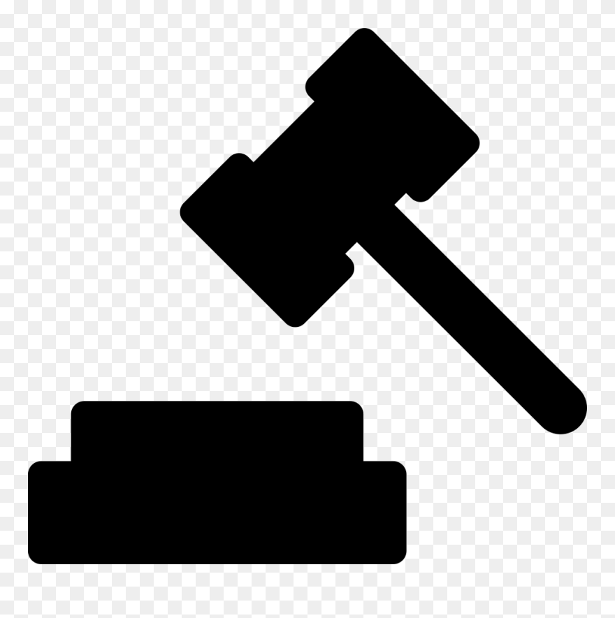 Computer Icons Hammer Gavel - Hammer Transparent Background Law Icon Clipart