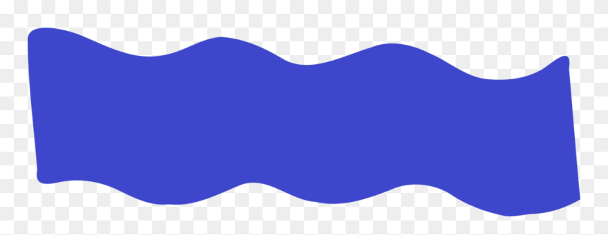 Blue Wave Clipart - Png Download