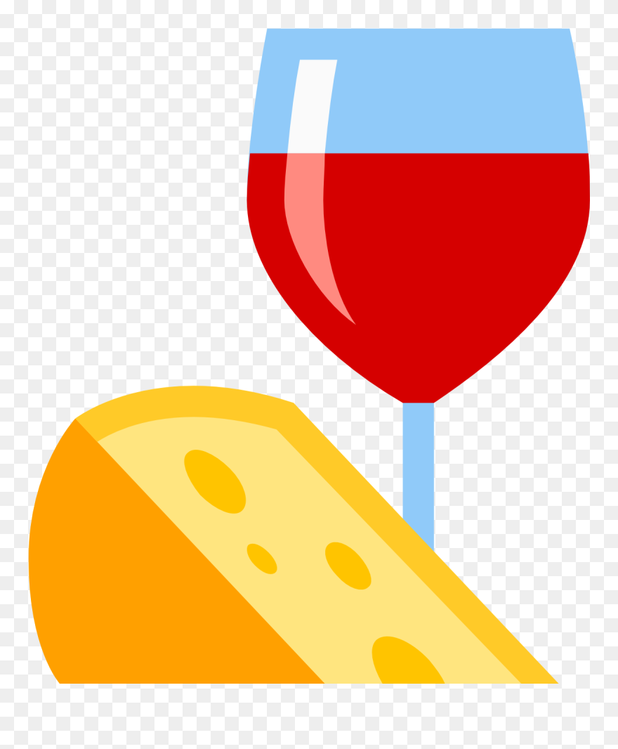 Wine And Food Icon Clipart