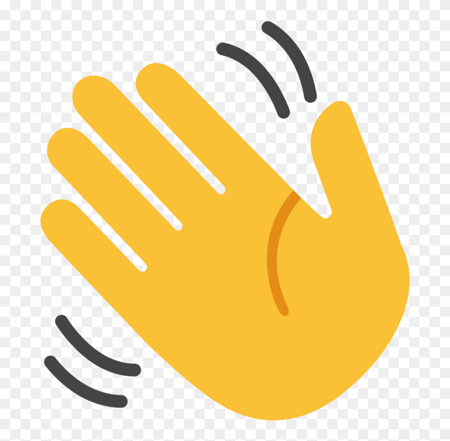 Goodbye Png Image Free Download - Hand Wave Emoji Svg Clipart