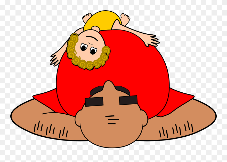 Comic Characters Grandfather Grandson Free Photo - El Abuelito Y El Nieto Clipart