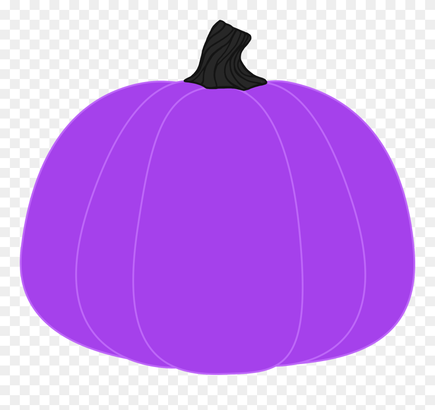 Pumpkin Clipart Lace - Purple Pumpkins Clipart - Png Download