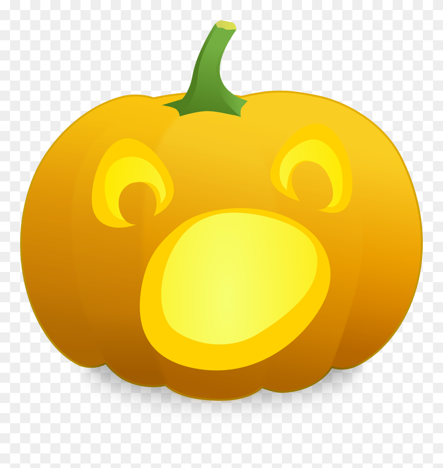 Sad Jack O Lantern Clipart