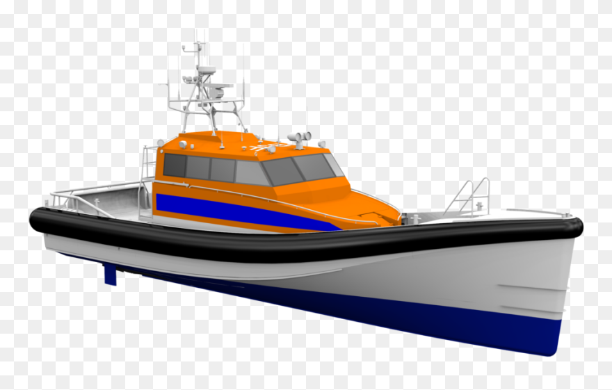 This Boat Was Developed In Close Cooperation With Knrm, - Barco De Busqueda Y Rescate Clipart
