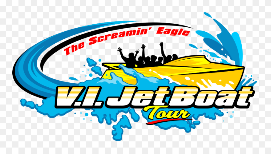 Vi Jet Boat Logo - Jetboat Clipart
