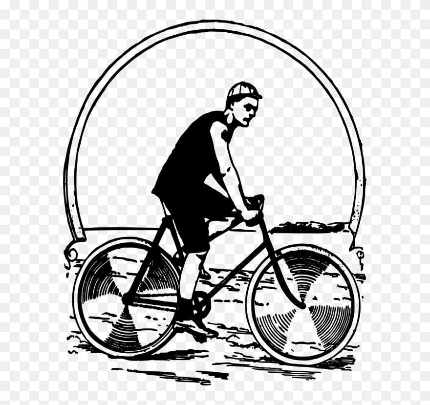 Style,cycling,spoke - Road Bicycle Clipart