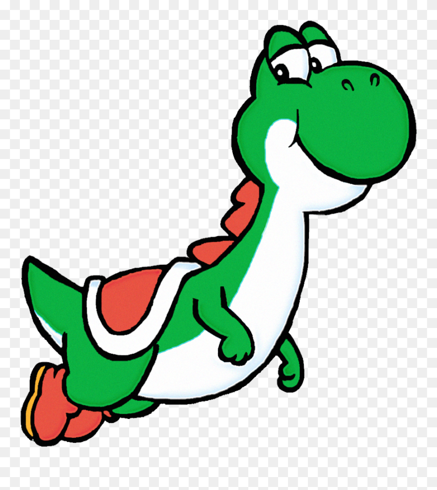 Tail Clipart Dinosaur - Mario Cape On Yoshi - Png Download