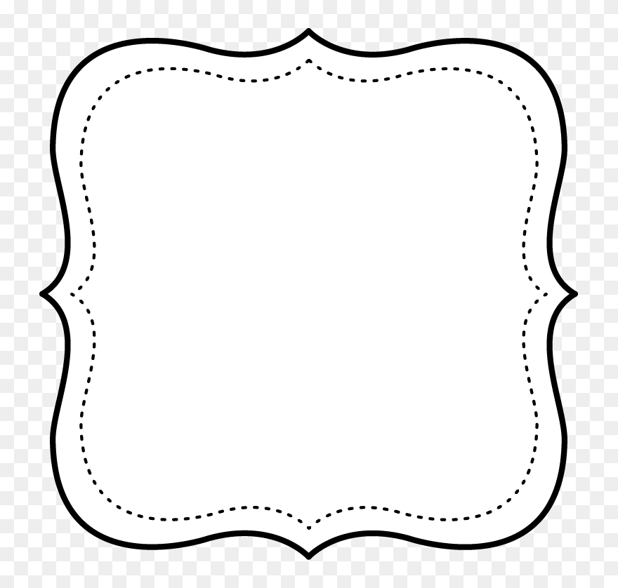 Marcos Blanco Y Negro Clipart