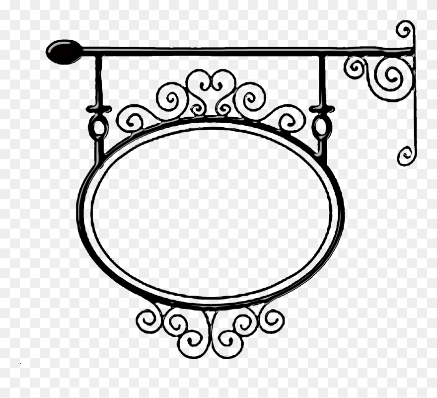 English Clipart Chalkboard - Wedding Card Clipart Black And White - Png Download