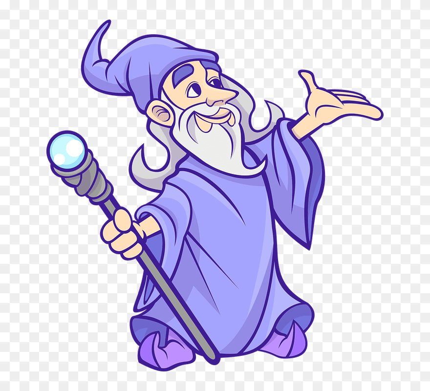Clavinova Wizard - Transparent Magician Png Clipart