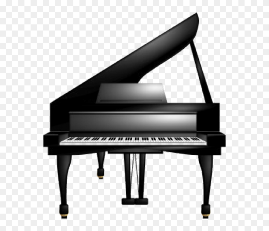 Clip Art Piano Portable Network Graphics Vector Graphics - Piano Png Black Transparent Png