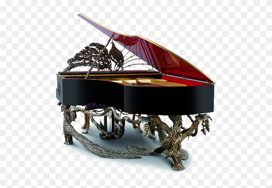 Piano Back View Png Clipart