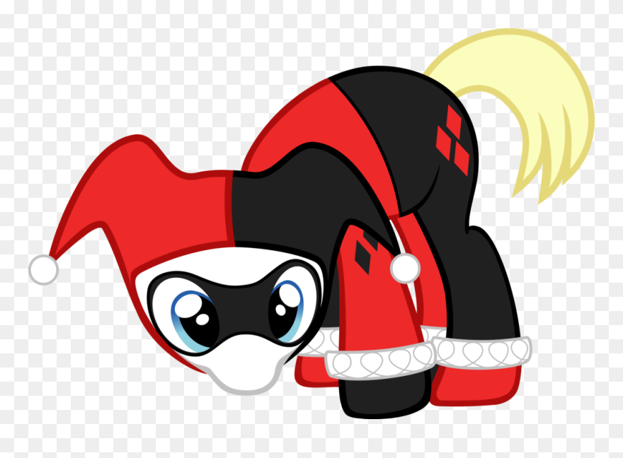 Harley Quinn Clipart Vector - Cartoon - Png Download