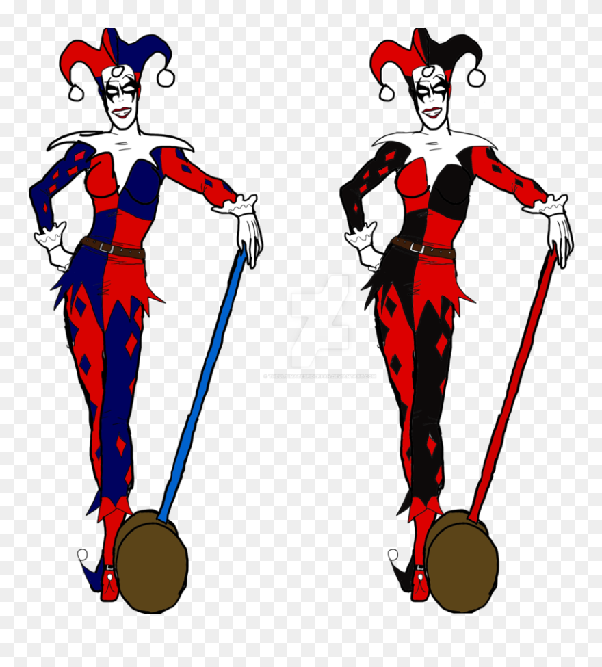 Omegaverse Harley Quinn By Theultimatespiderfan - Cartoon Clipart