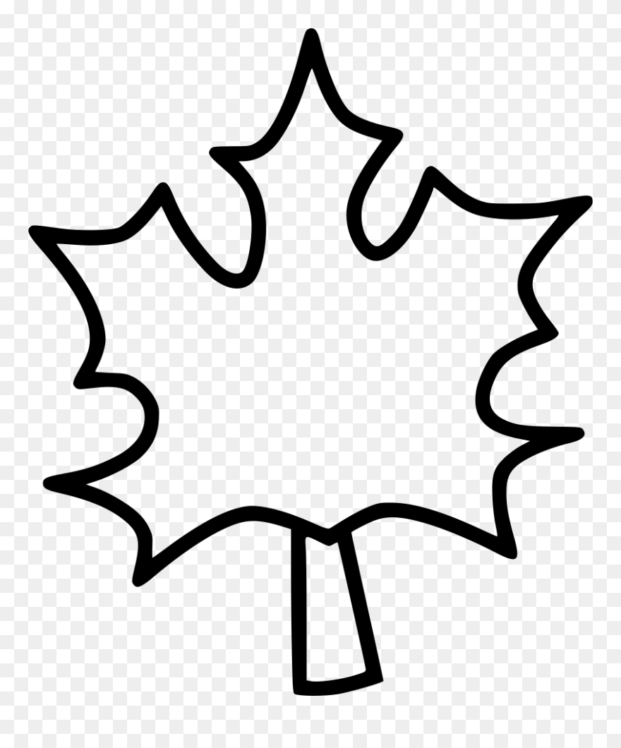 Maple Clipart Dry Leaf - Clip Art - Png Download