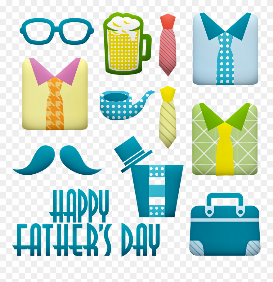 Corbatas Dia Del Padre Clipart