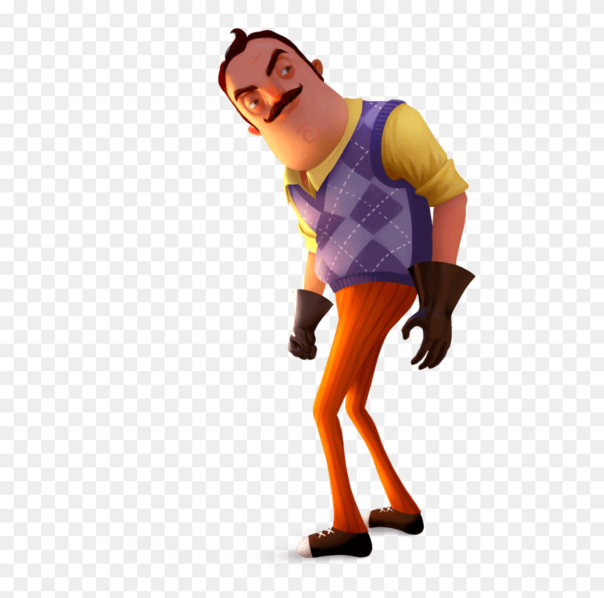 Follow Hello Neighbor - Hello Neighbor Neighbor Png Clipart