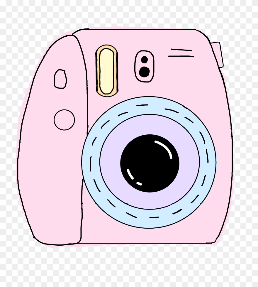 Cliparts For Free Download Camera Clipart Polaroid - Polaroid Camera Clipart - Png Download