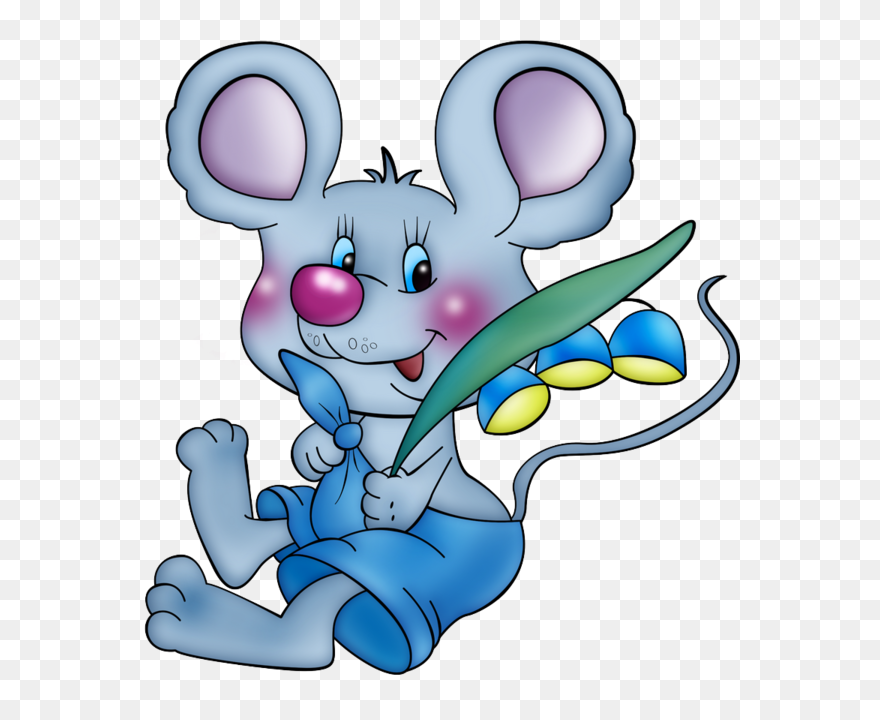 Cute 3d Souris Tubes Clipart