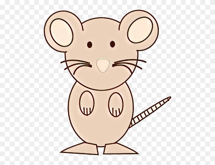 Clip Art Vector Graphics Portable Network Graphics - Cartoon Rat Clipart Black And White - Png Download