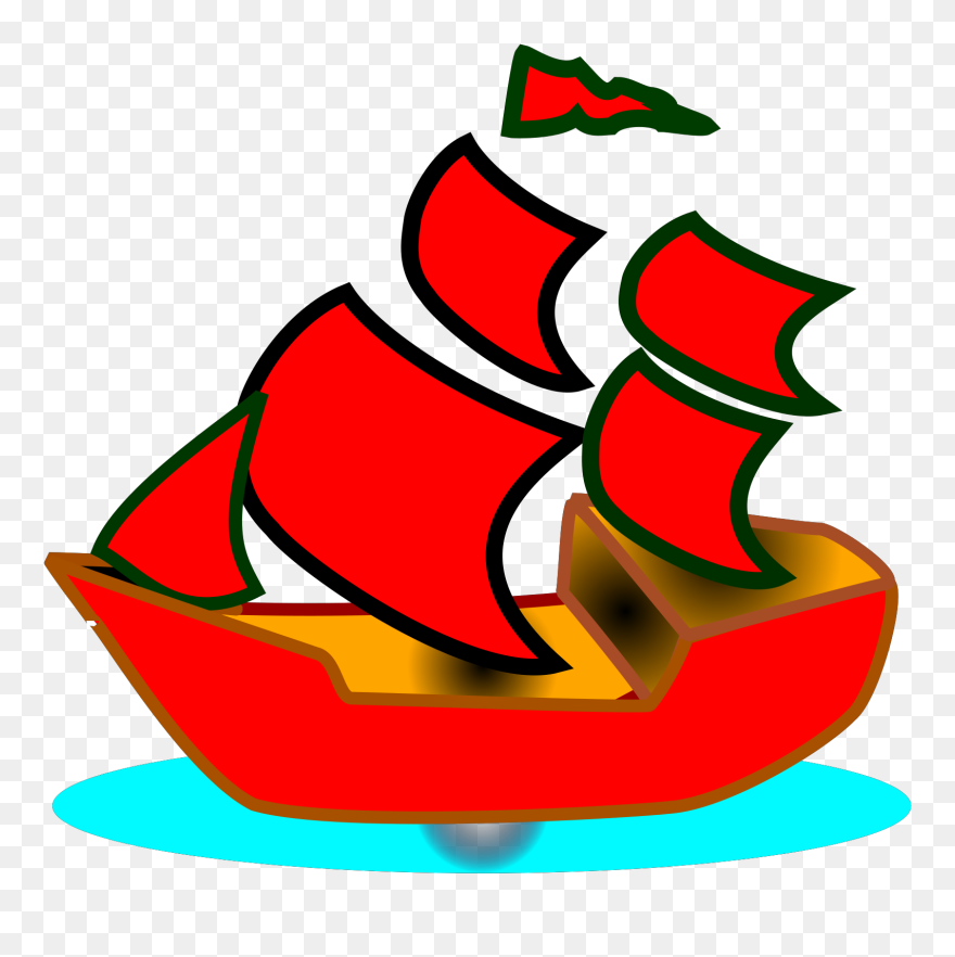 Clipart Boat - Png Download
