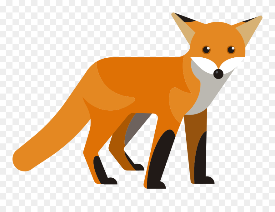 The Library Voice Ways - Hattie And The Fox Clip Art - Png Download