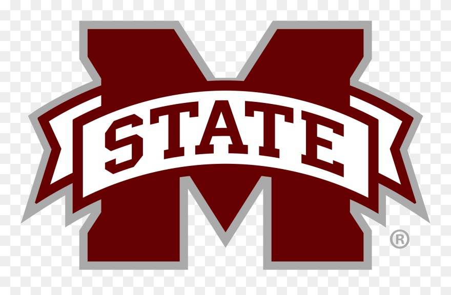 28 Collection Of Mississippi State Football Clipart - Mississippi State University Colors - Png Download