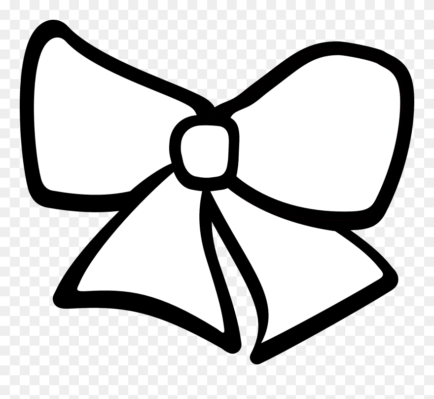 Christmas Bow Clipart - Hair Bow Clipart - Png Download