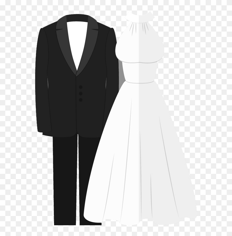Suit Clipart Corporate Attire, Suit Corporate Attire - Wedding Formal Attire Png Transparent Png