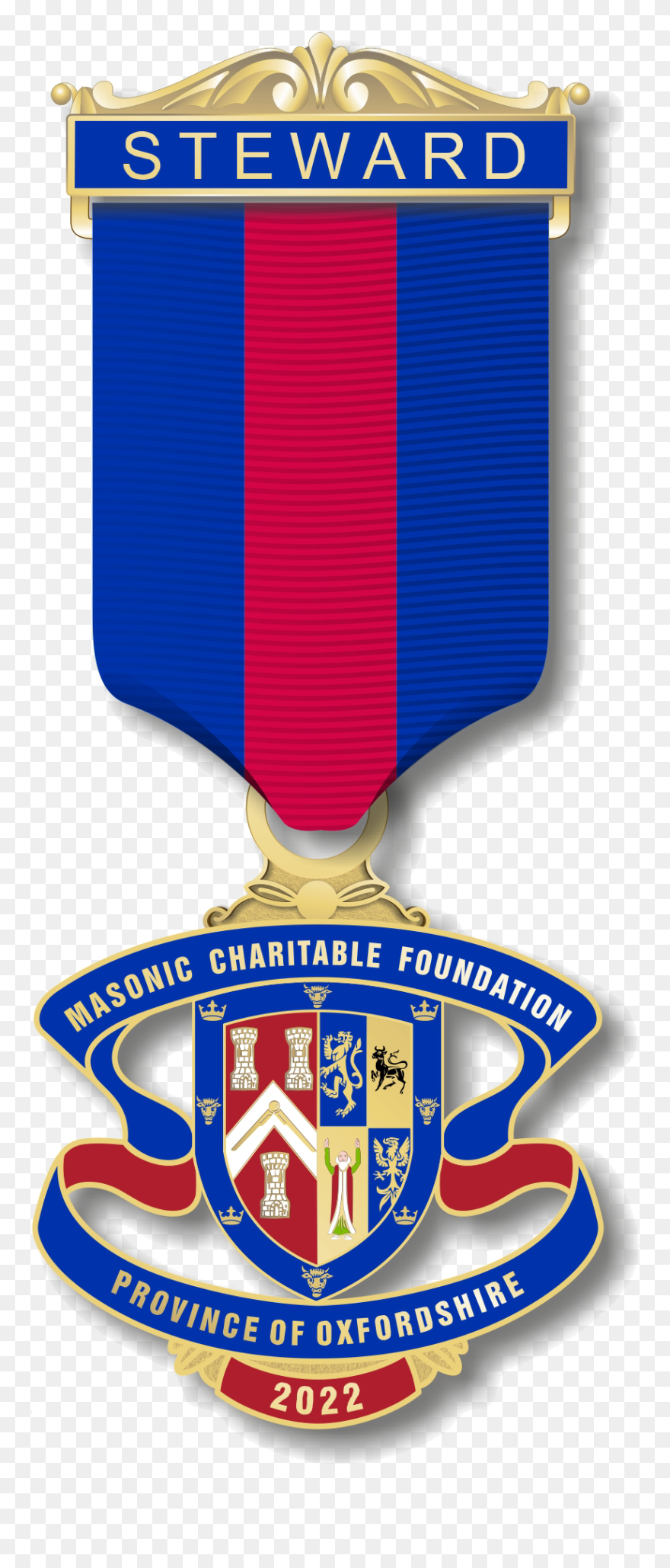 Oxfordshire Provincial Grand Lodge - Crest Clipart