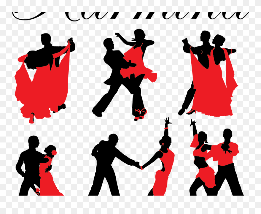 Prussia Clipart Dance - Dancing Couple Clipart Free - Png Download