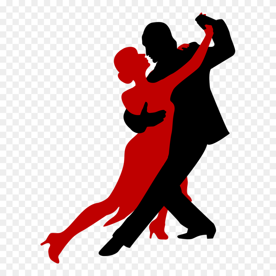 Couple Dancing Ballroom Dance Latin Dance Social Dance - Transparent Salsa Dance Clipart - Png Download