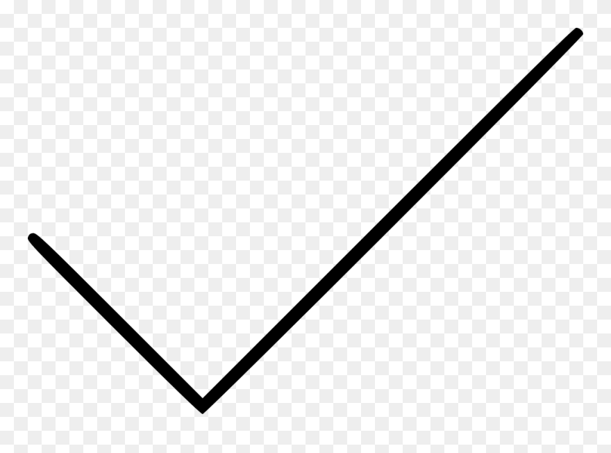 Approve Approved Check Checkmark Done Tick Comments - Thin Check Mark Png Clipart