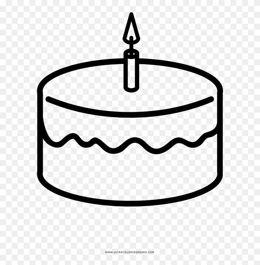 Coloring Book Slice Of Cake Coloring Pages First Birthday Clipart