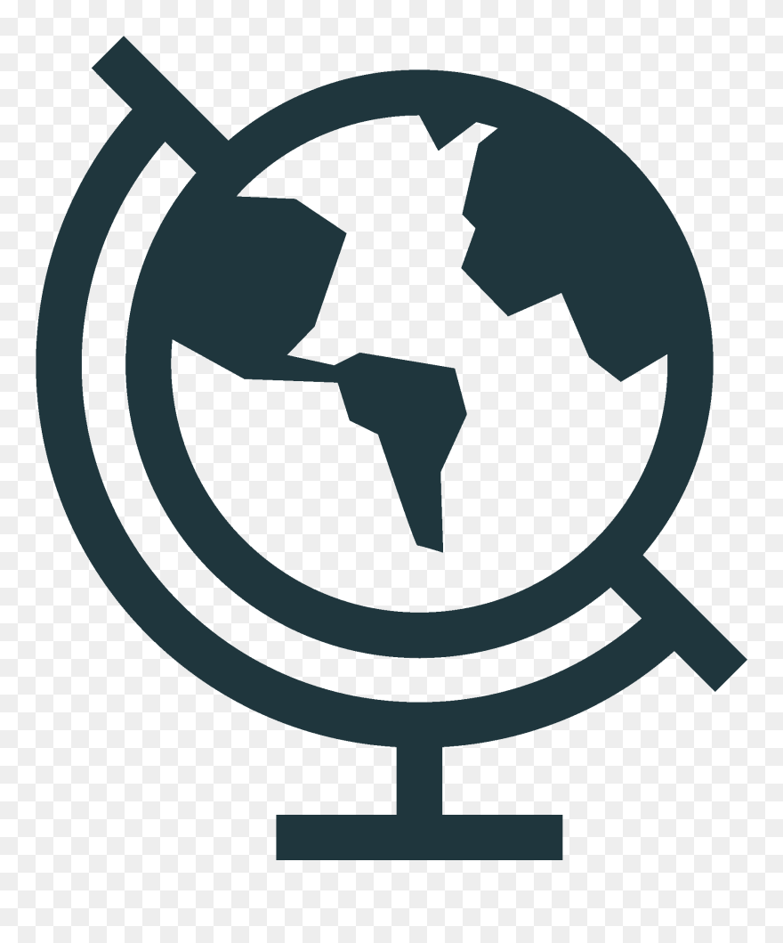 Geography Clipart Black And White , Png Download - Geography Clipart Black And White Transparent Png