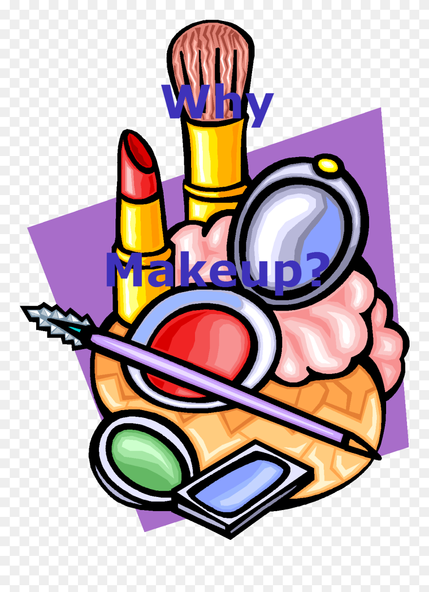 Transparent To Put On Makeup Clipart - Make Up Clip Art - Png Download