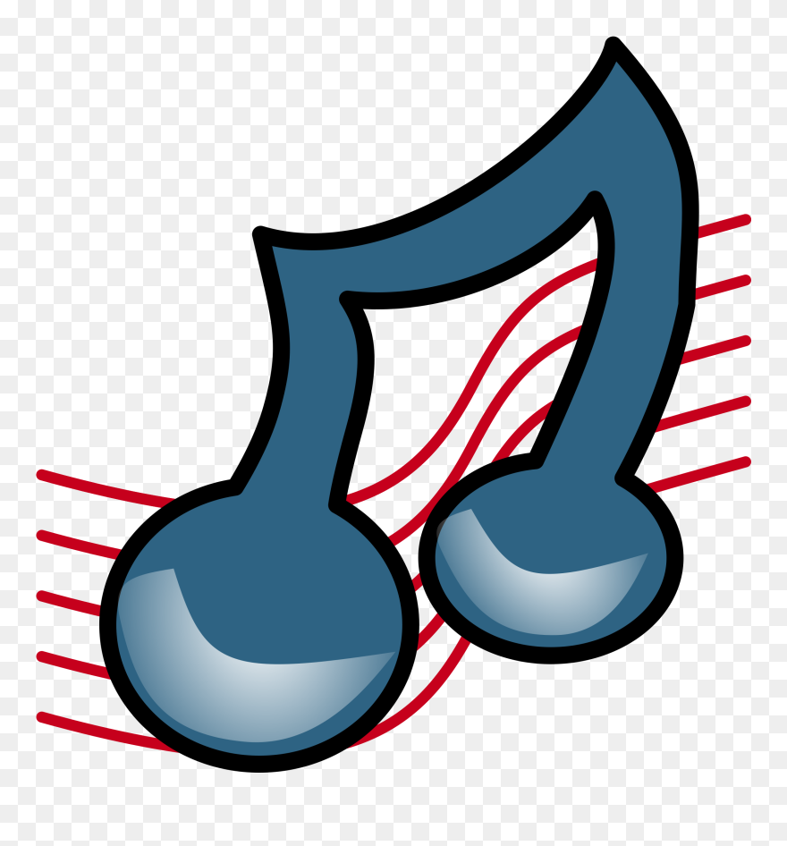 Clipart - Music Symbols Clip Art - Png Download