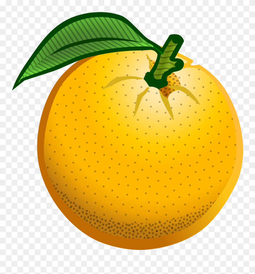 Onlinelabels Clip Art - Orange Fruit Clipart Png Transparent Png