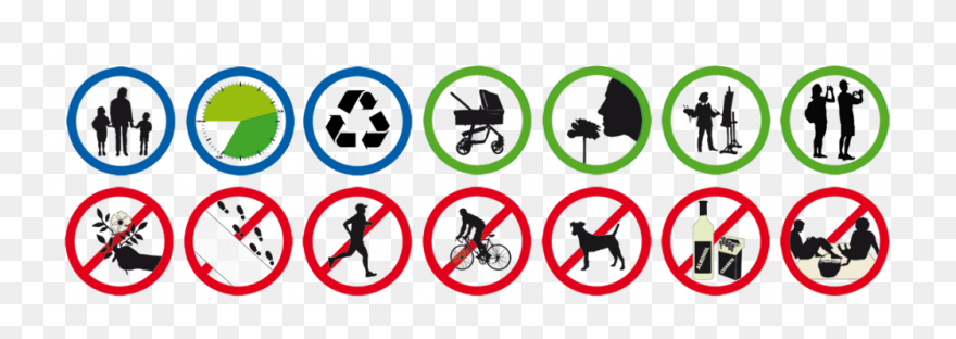 Pravila Ponašanja U Zaštićenom Području Clipart