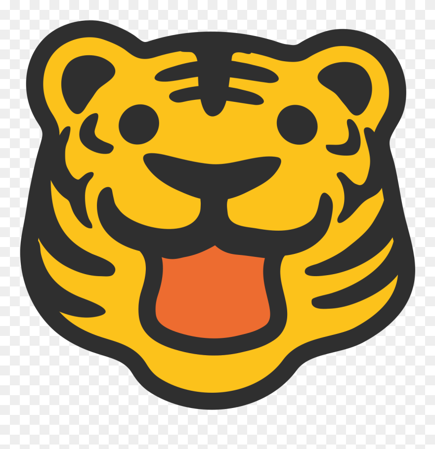 Tigre Emoji Clipart