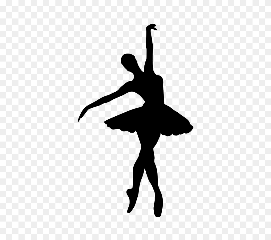Ballet Dancer Wall Decal - Ballet Dancer Drawing Clipart