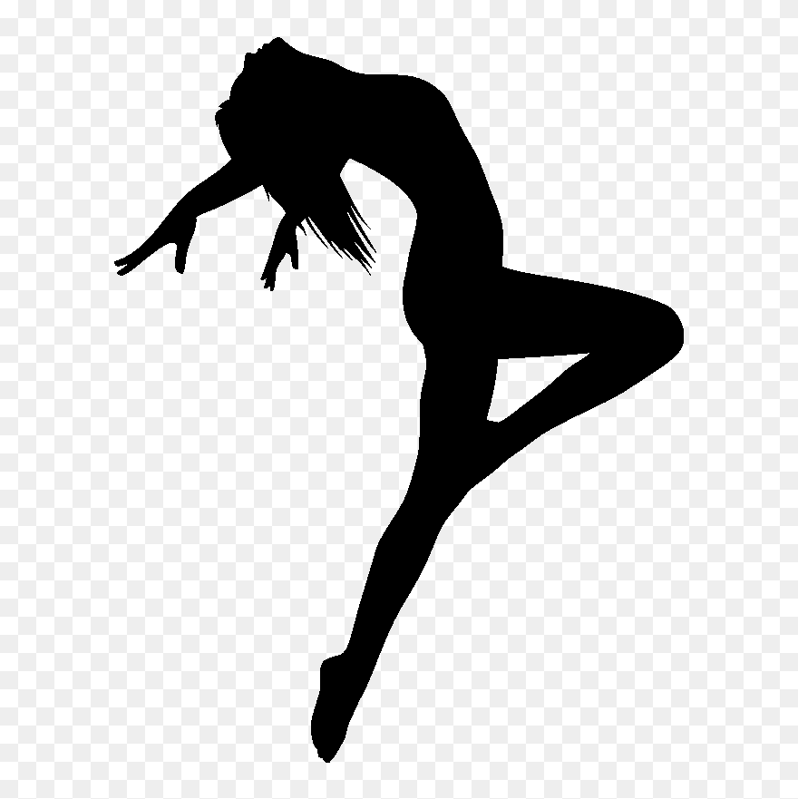 Transparent Jazz Dance Clipart - Dance Silhouette - Png Download